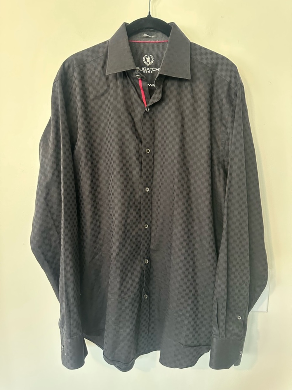 Bugatchi Uomo Men’s Dress Shirt 40L